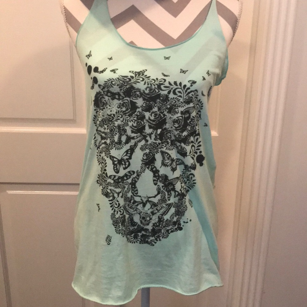 Woman’s turquoise Nollie Tank Top